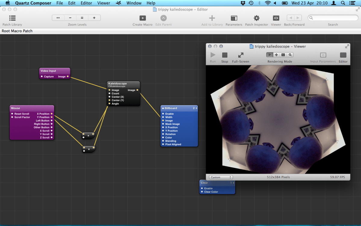 Live video feed manipulation