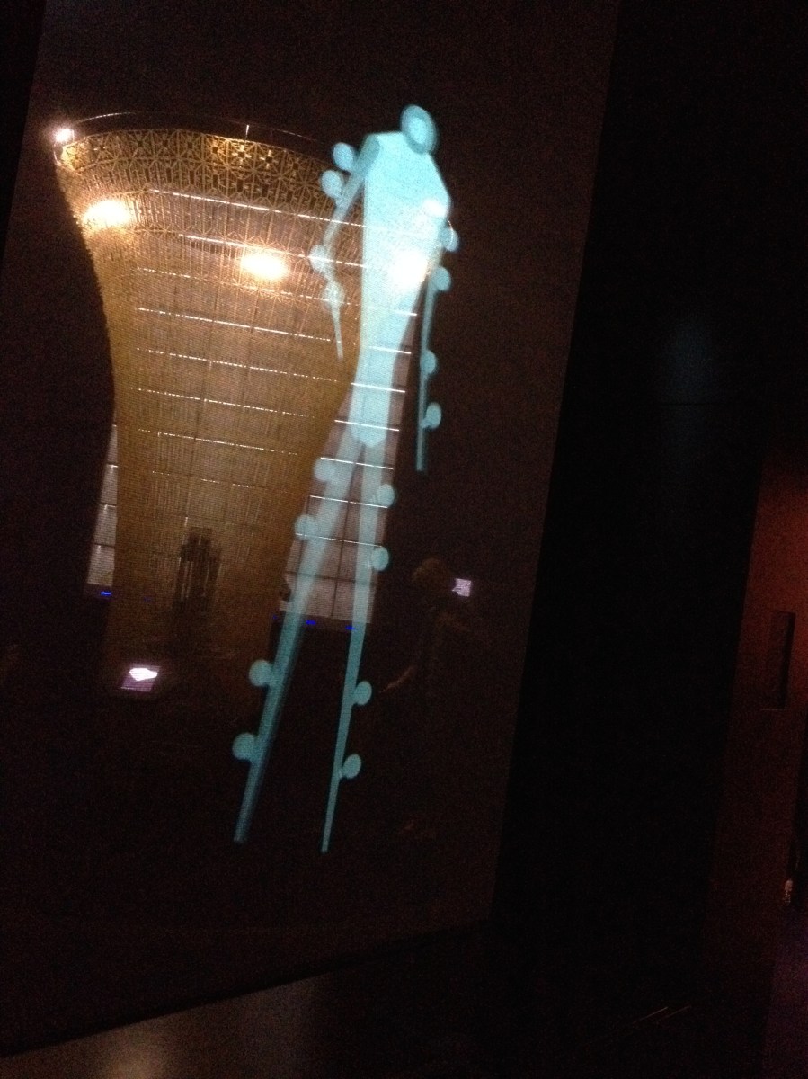 Kinect based animated character