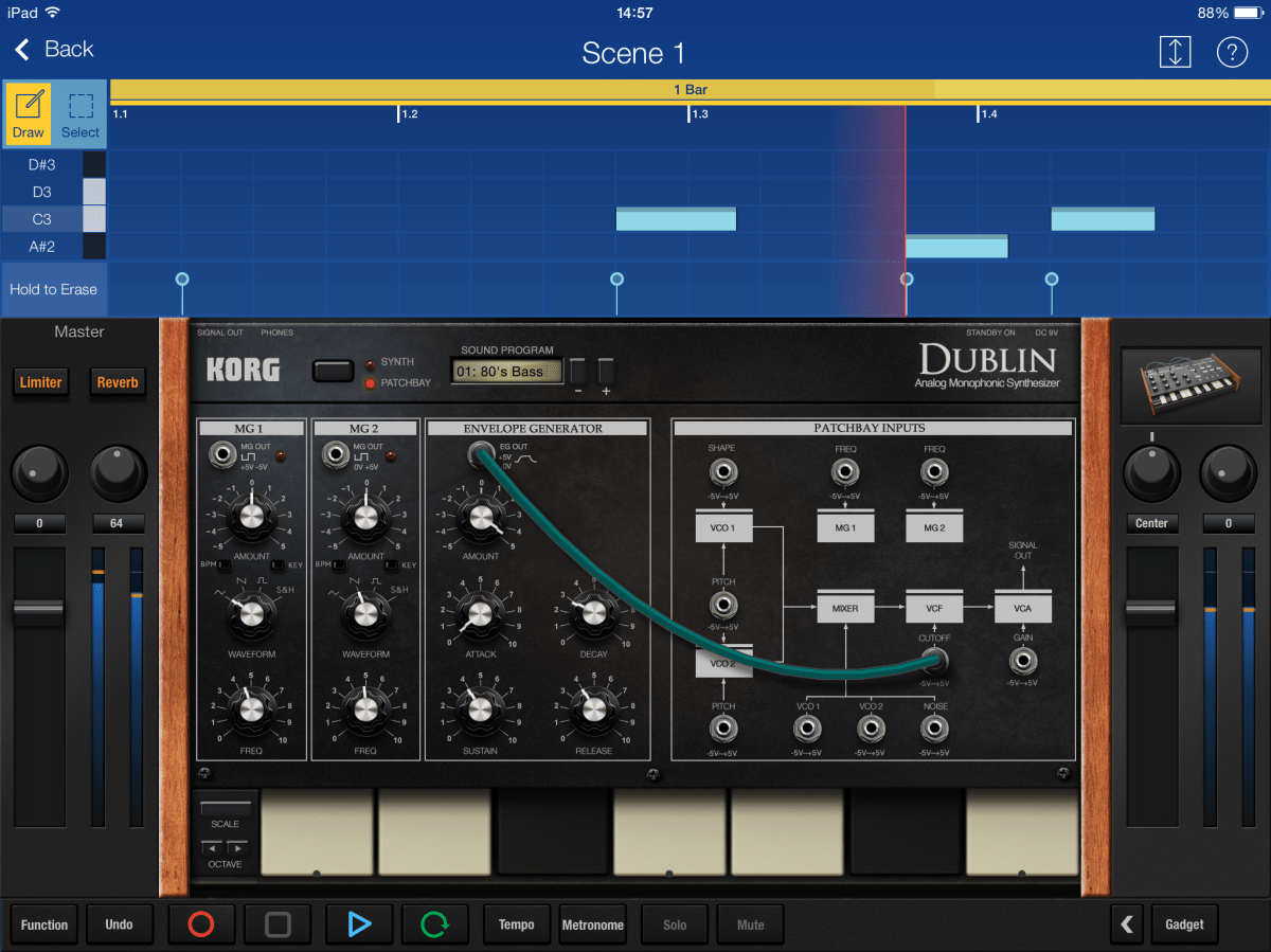 Dublin monophonic semi-modular synth